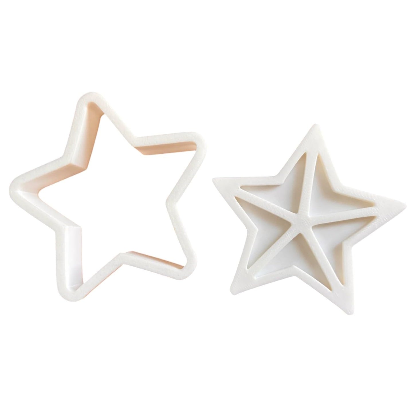 Christmas Star Cookie Cutter Set (3" 4" 5") β Vol.1 β 3D Printed in Canada