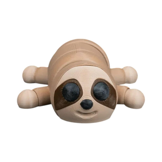 5-Pack Sloth Snooze Rest & Nest Figurines – Cute 2" Collectible Desk Décor & Fidget Companions for Stress Relief – 3D Printed in Canada
