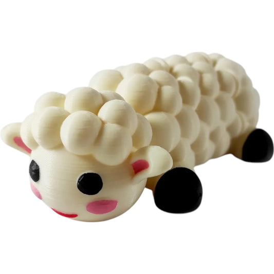 Adorable Articulated Sheep Figurine – 3D Printed in Canada