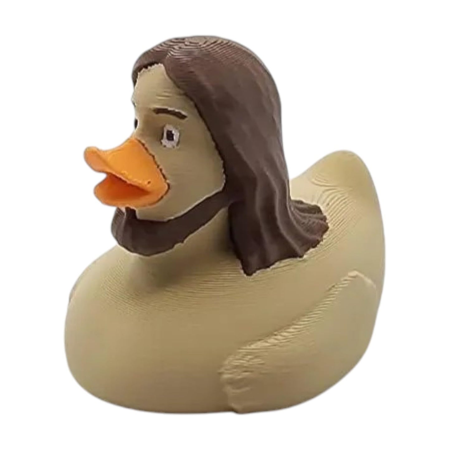 Jesus Duck Figurine – Funny Car Dashboard & Desk Decor – Inspirational Collectible – 3D Printed in Canada
