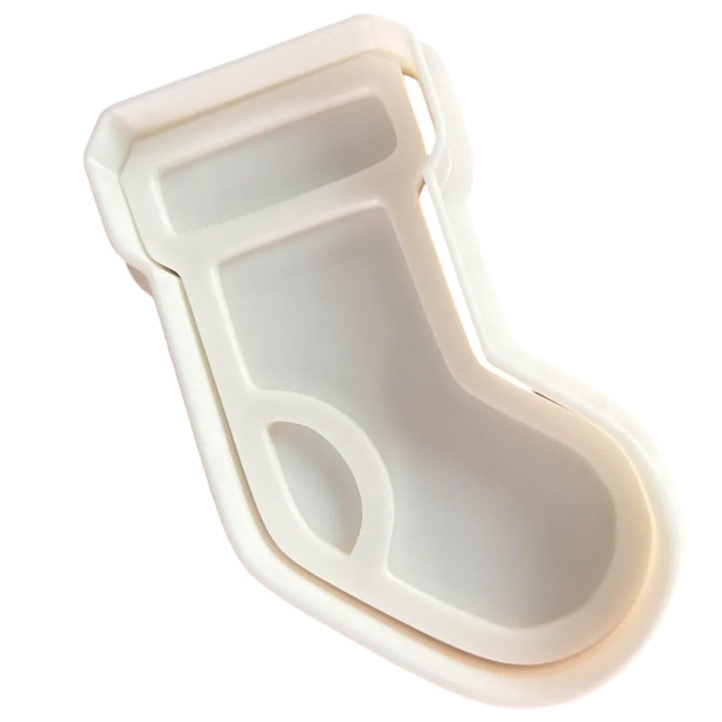 Christmas Stocking Cookie Cutter Set of 3 Sizes (3" 4" 5") – Holiday Baking & Fondant Mold – 3D Printed in Canada