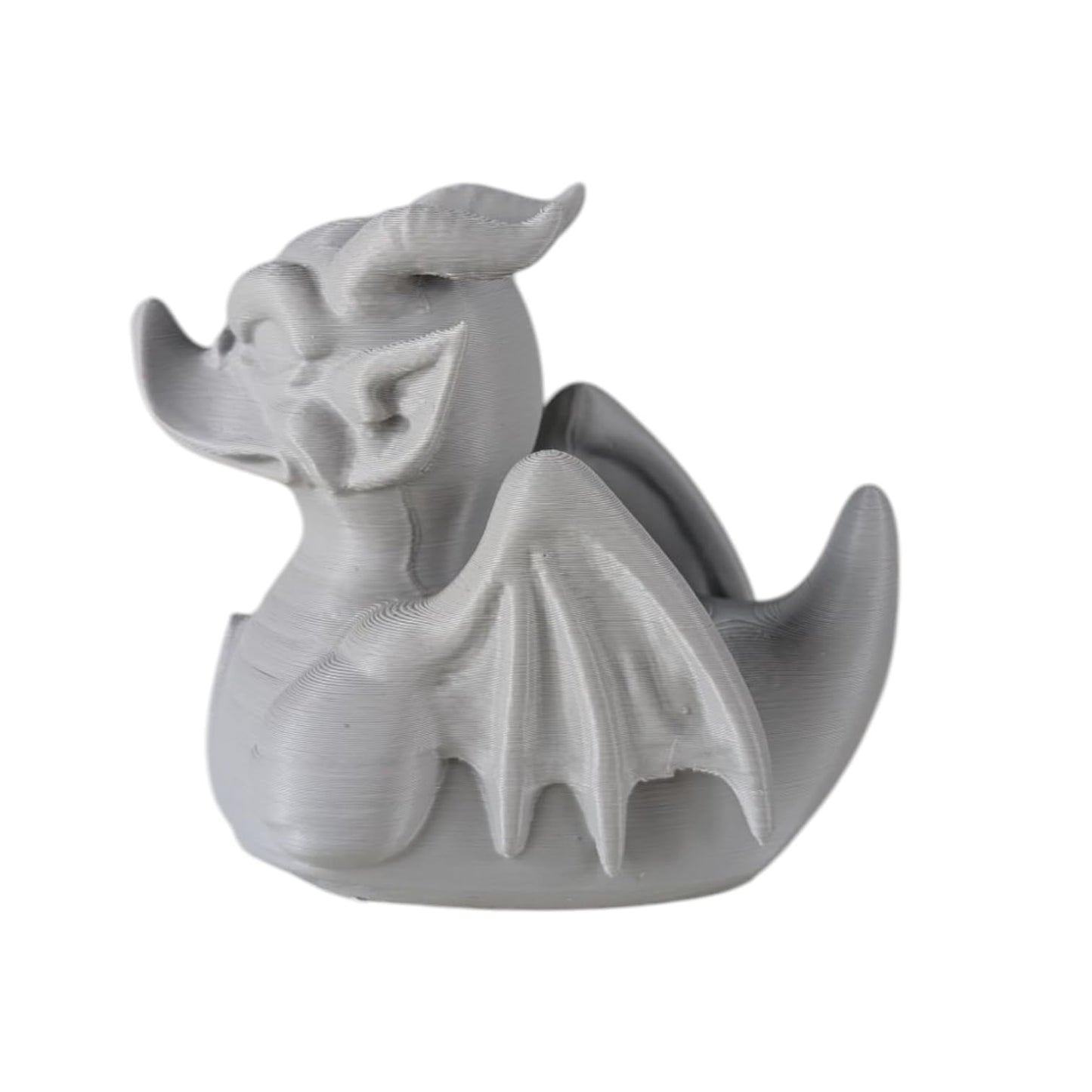 Gargoyle Duck Figurine – Gothic, Fantasy Dashboard Ornament, Medieval Desk Decor, Dark Mythical Collectible – 3D Printed in Canada
