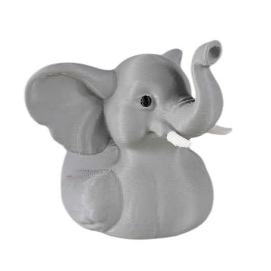 Elephant Duck Figurine - Dashboard Duck for 4x4 & Car Decoration - Unique Rubber Duck Design - Collectible Cruise Duck for Hiding - Duck Duck 4x4 Accessory – 3D Printed in Canada