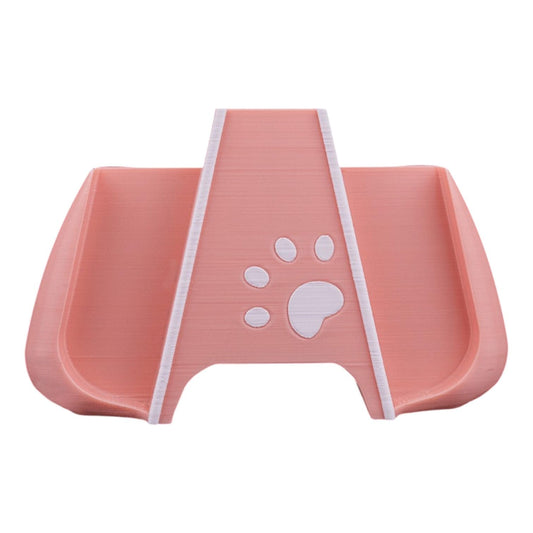 Pawprint Dual Controller Grip – Cute Cat-Themed Gamepad Holder for Nintendo Switch Joy-Cons – 3D Printed in Canada