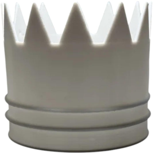 5-Gallon Bucket Crown – Funny Utility Lid Accessory for Storage Buckets & Shop Décor – 3D Printed in Canada