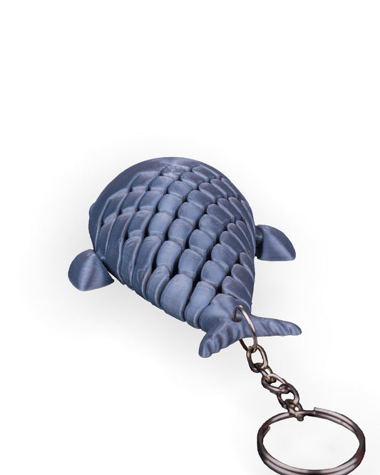 Phil the Seal Articulated Fidget Keychain – Moody Ocean Companion for Teens & Adults – 3D Printed in Canada