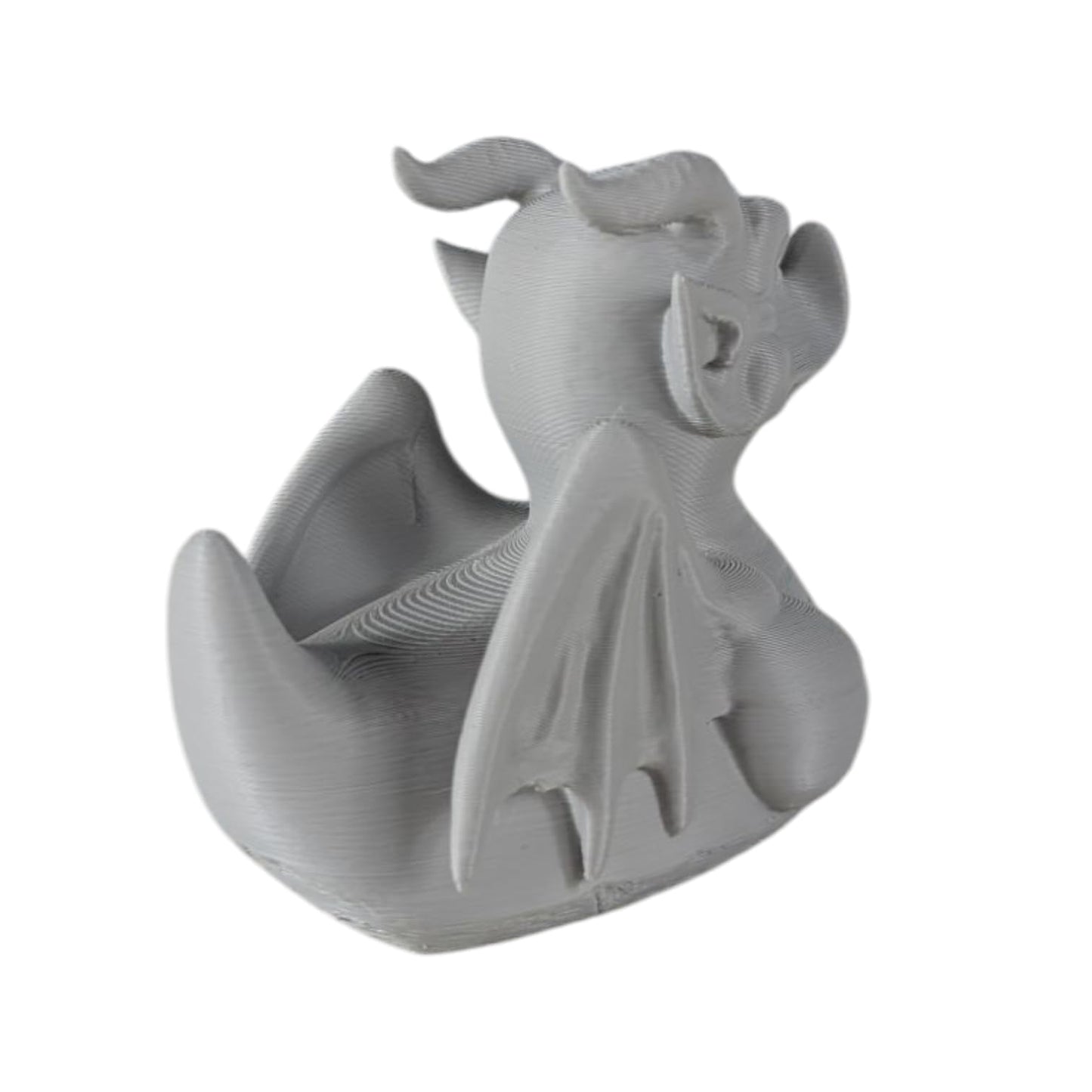 Gargoyle Duck Figurine – Gothic, Fantasy Dashboard Ornament, Medieval Desk Decor, Dark Mythical Collectible – 3D Printed in Canada