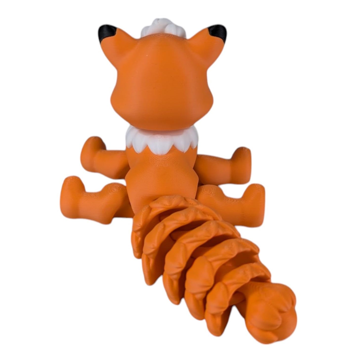Flexy Fox Articulating Figurine – Desk Toy for Stress Relief, Anxiety, ADHD, Autism – Perfect for Teens & Adults – 3D Printed in Canada