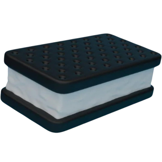 Ice Cream Sandwich Storage Box with Removable Lid – Fun Novelty Organizer for Desk, Vanity, or Gifting – 3D Printed in Canada