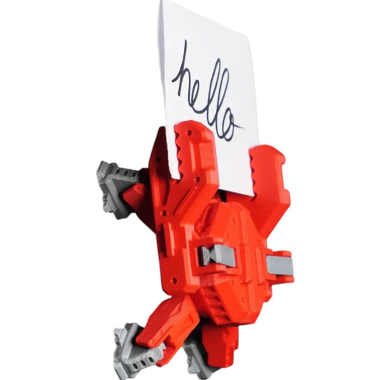 Wall Walker Mech - Magnetic Footed Climbing Robot Kit with Articulated Limbs and Magnet-Ready Feet – 18 Parts – 3D Printed in Canada