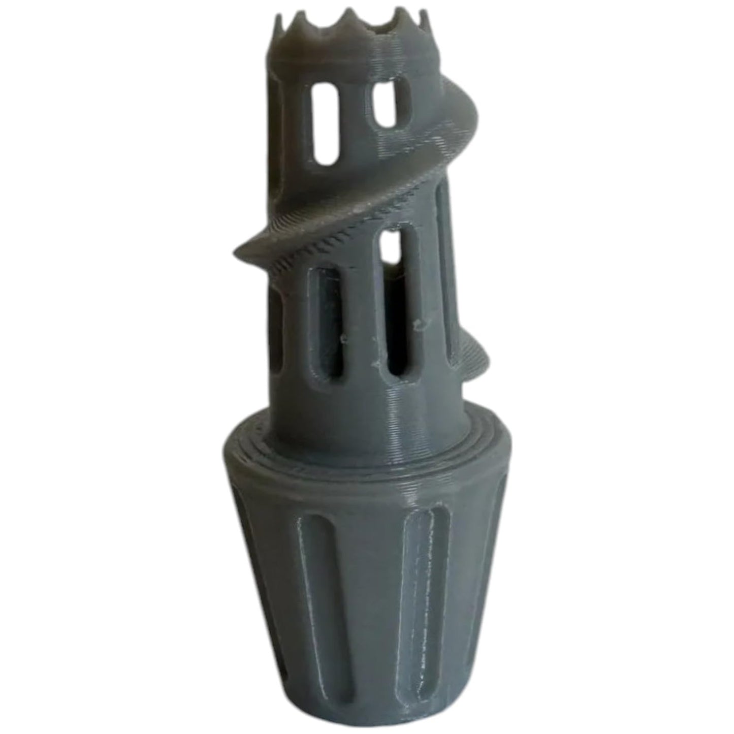 Citrus Tower Handheld Juicer – Spiral-Threaded Orange & Lemon Juice Extractor for Fresh Citrus on the Go – 3D Printed in Canada