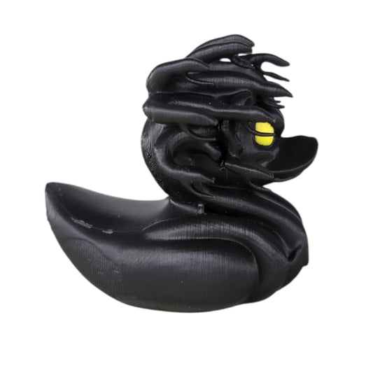 Medusa Duck Figurine - Greek Mythology Collectible for Jeep Ducking & Cruise Duck Hiding - Horror Dashboard Duck Decoration - Halloween Dark Aesthetic Decor - 3D Printed in Canada