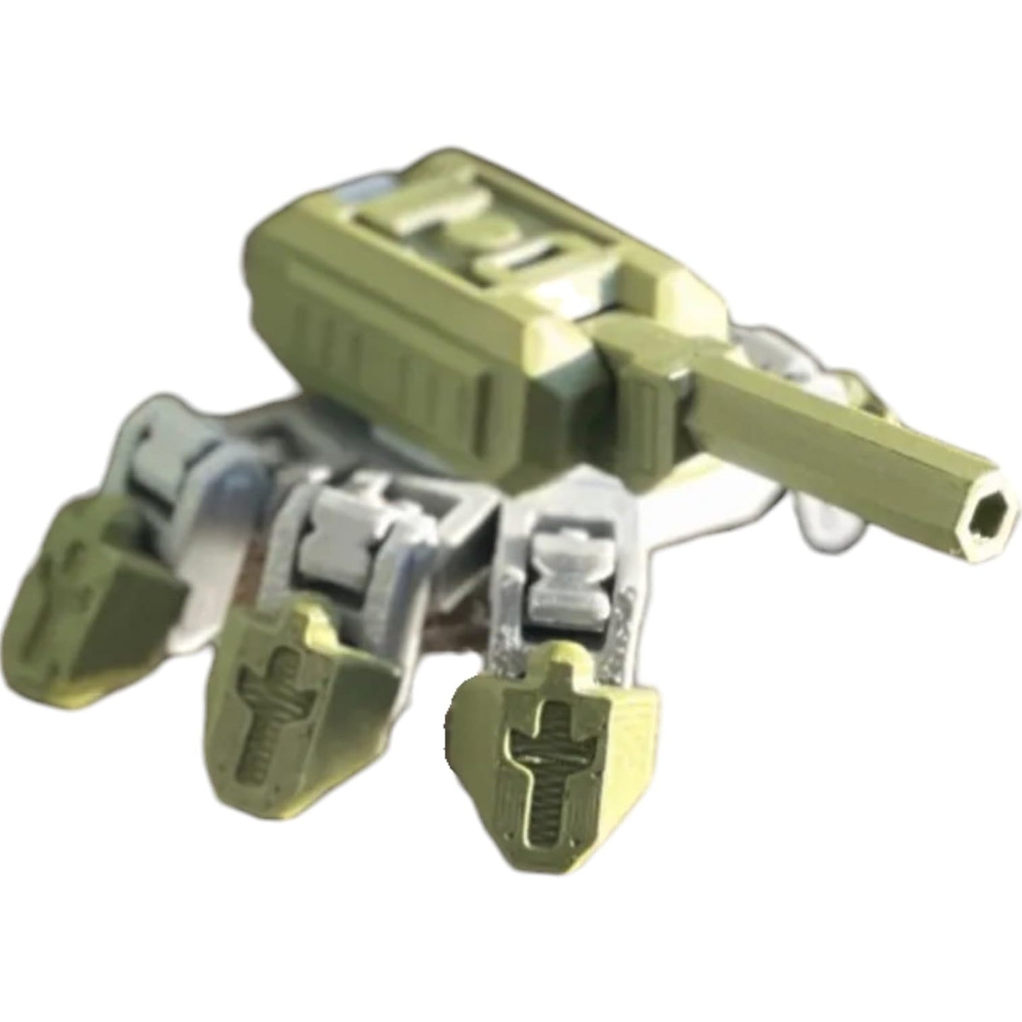 Hammerhead Melee Mecha Model Kit by Kitcrafters – 19 Parts with 16 Moving Joints – Dino-Inspired Combat Bot for Sci-Fi Collectors – 3D Printed in Canada