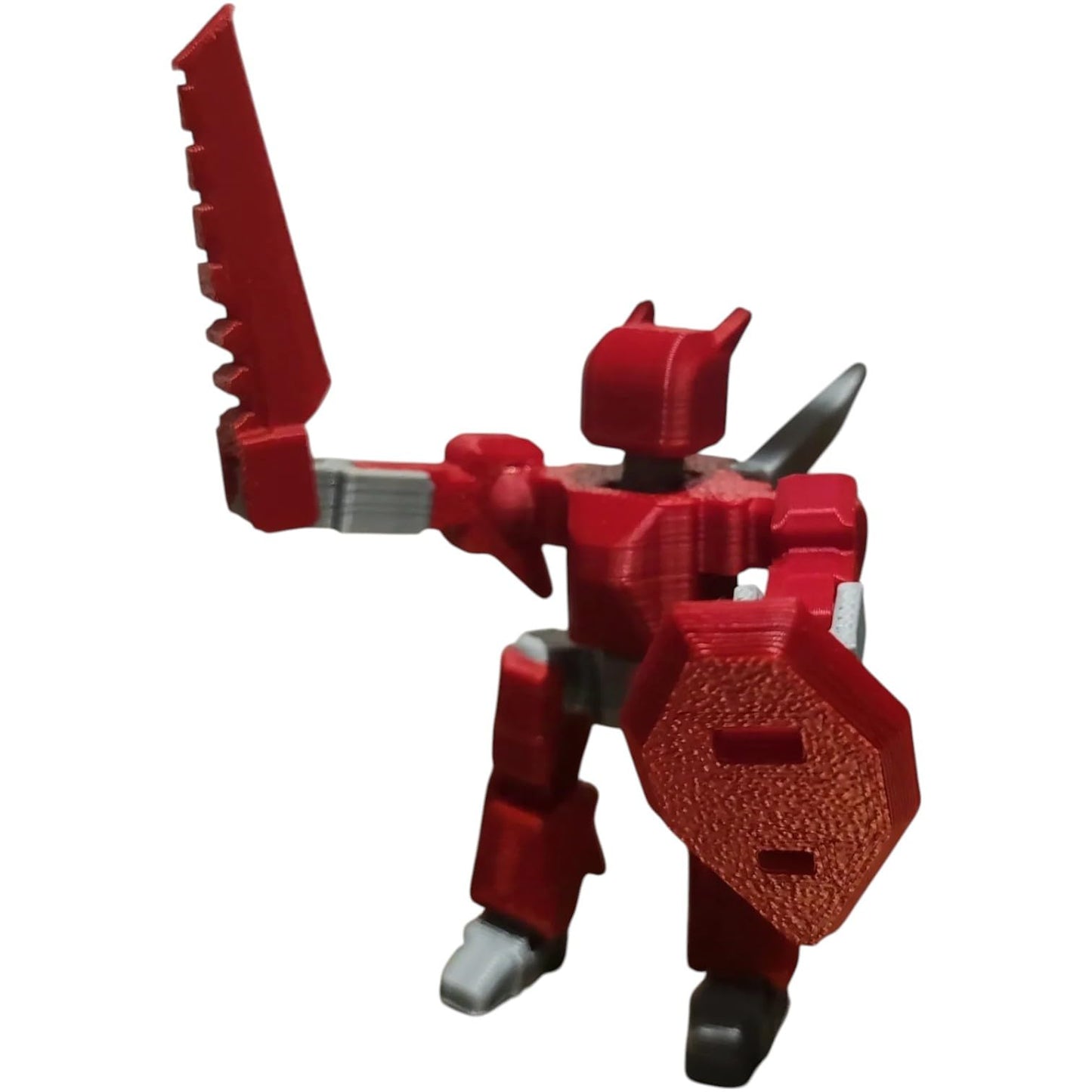 Striker-01 Mecha – DIY Poseable Robot Model Kit for Display & Collectors, Articulated Sci-Fi Assembly Figure – 3D Printed in Canada