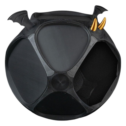 Dragon Rest Pet House – Gothic Cat Cave Bed with Horned Dragon Design – Cozy Indoor Pet Shelter for Cats & Small Dogs – 3D Printed in Canada