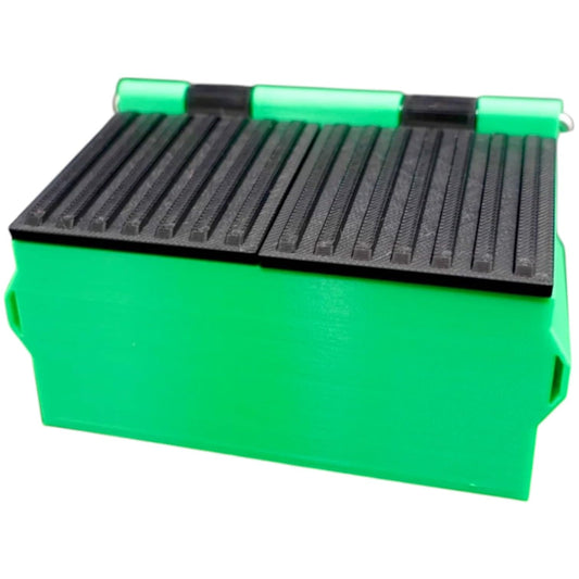 Mini Dumpster SD Card Holder – Fun Hinged Bin for Secure SD Storage – Photography & Tech Desk Organizer – 3D Printed in Canada