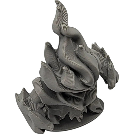 Lesser Fire Elemental Miniature – Small Flame Monster for DND, Pathfinder & Fantasy RPGs | Inferno Familiar or Encounter Token – 3D Printed in Canada