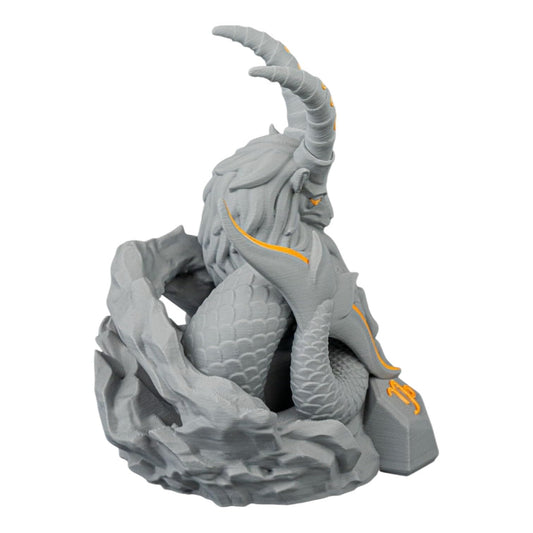Capricorn Zodiac Figurine – Mythical Sea-Goat Astrology Decor with Intricate Horn & Tail Details, Ideal for Desk or Shelf Display – 3D Printed in Canada