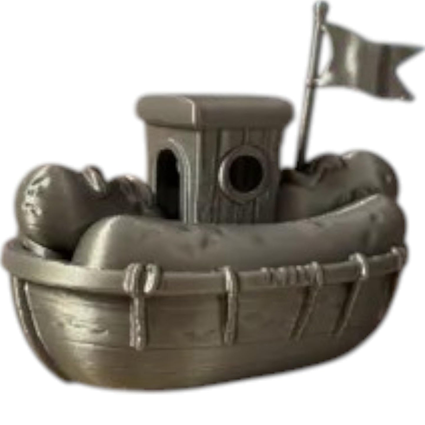 Glizzy Boat – Hilarious Hot Dog Ship Figurine for Nautical & Meme Decor – 3D Printed in Canada