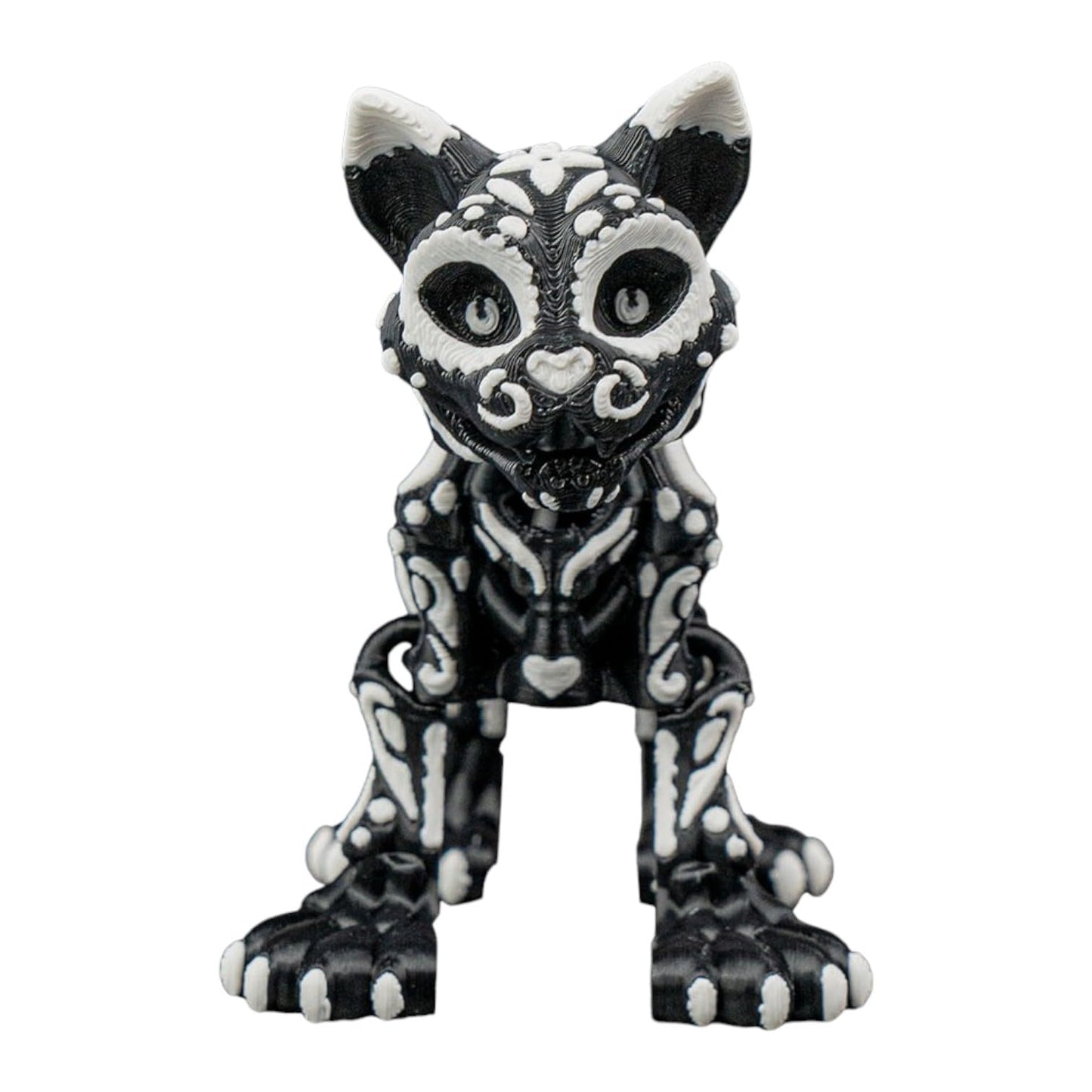 Articulated Alebrije Cat Figurine – Mythical Desk Fidget for Teens & Adults – Stress Relief & Collectible – 3D Printed in Canada