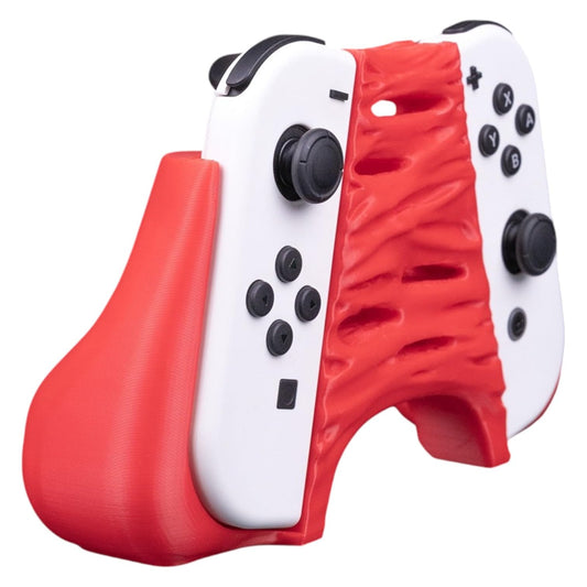 Stretch It Dual Controller Grip for Switch Console – Ergonomic Comfort Shell – Gamepad Adapter – 3D Printed in Canada