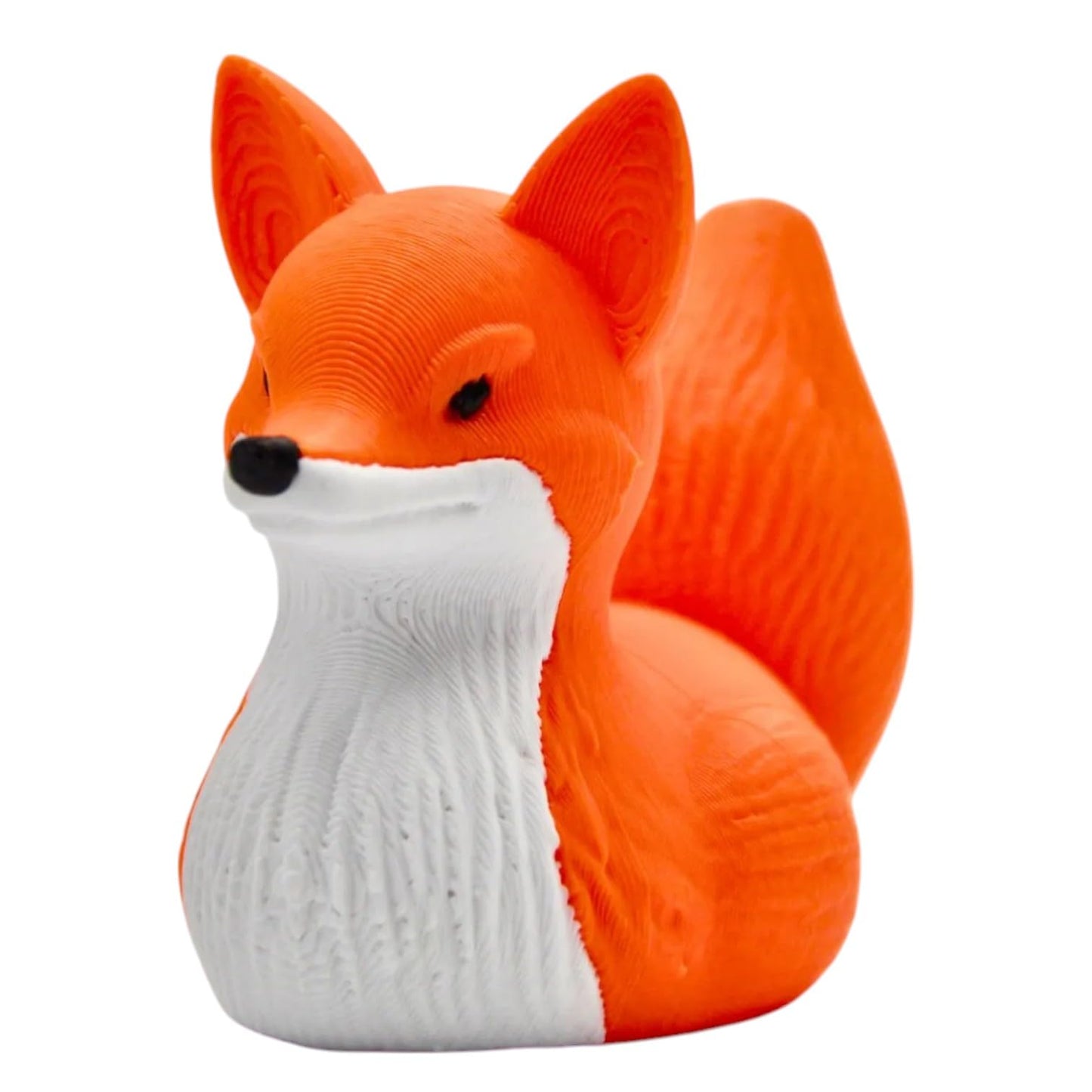 Fox Duck Figurine – Cute Fox Duck Hybrid Car Dashboard Décor - Unique Rubber Duck Alternative for Duck Duck Jeep Trend & Cruise Ducks Hiding - Collectible Animal Gift - 3D Printed in Canada
