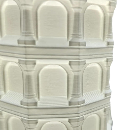 Gothic Arches DIY Craft Vase – 3D Printed Paintable Vase for Model Painting, Arts & Crafts, and Custom Home Décor – 3D Printed in Canada