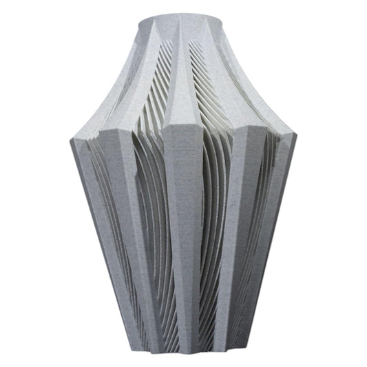 Modern Geometric Walo Vase for Dried or Faux Flowers – Sculptural Centerpiece for Home or Office Décor – 3D Printed in Canada