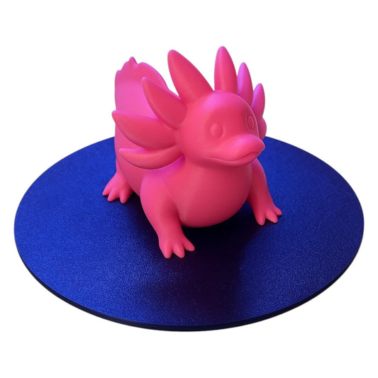 Axolotl Duck Figurine – Cute Collectible Rubber Duck Decor – Duck Desk Toy Gift for Adventure Lovers – 3D Printed in Canada