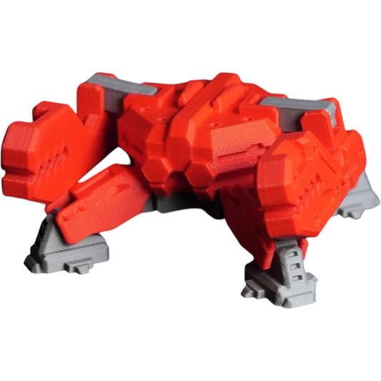 Wall Walker Mech - Magnetic Footed Climbing Robot Kit with Articulated Limbs and Magnet-Ready Feet – 18 Parts – 3D Printed in Canada