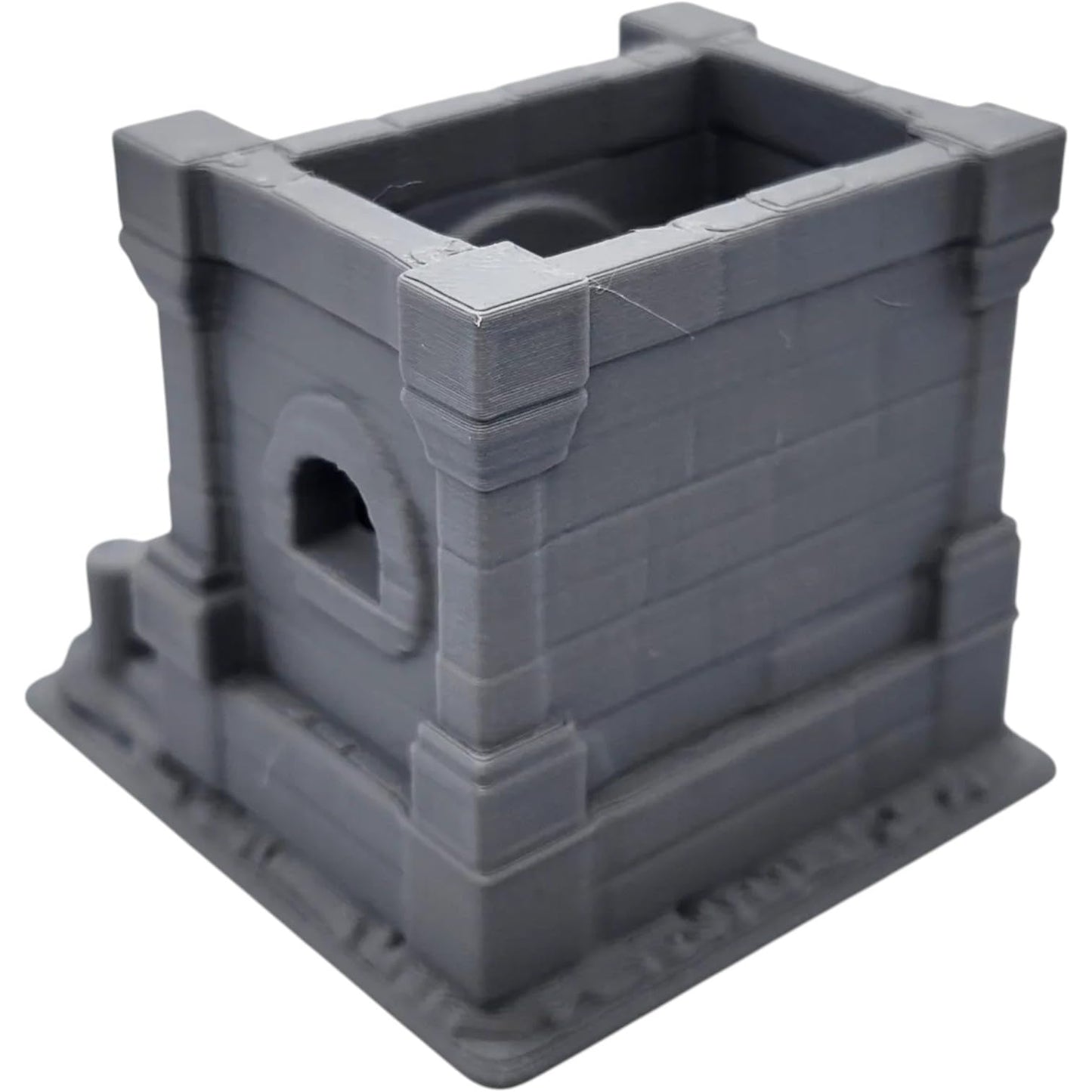 Locked Cell Miniature – Fantasy Dungeon Jail Terrain for Tabletop RPGs, Dioramas & Modular Battle Maps – 3D Printed in Canada
