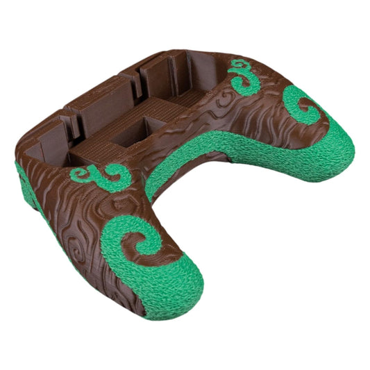 Elderbark Controller Grip – Forest-Themed Gamepad Holder for Switch Console Controller – 3D Printed in Canada