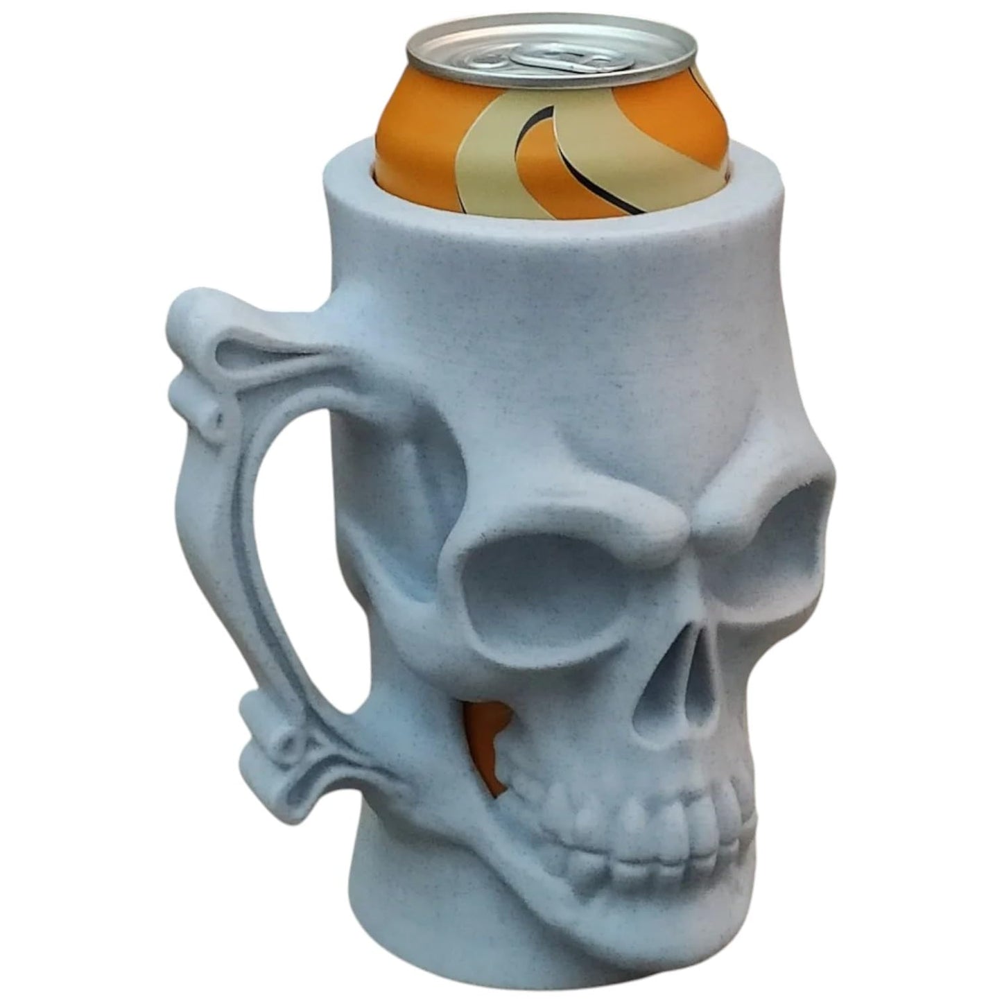 Skull Can Holder for 16oz / 0.5L Cans – Gothic Beer Mug Style – 3D Printed in Canada