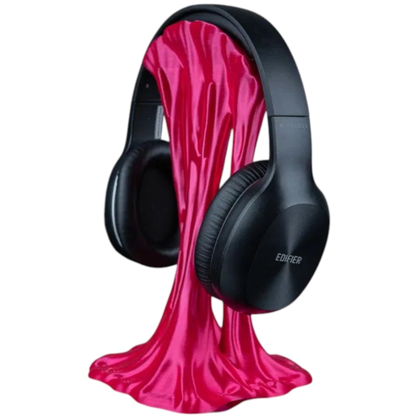 Stick to The Beat Headphone Stand – Dripping Slime-Inspired 3D Printed Holder for Over-Ear Headphones – Vibrant Desk Accessory for Teens and Adults – 3D Printed in Canada