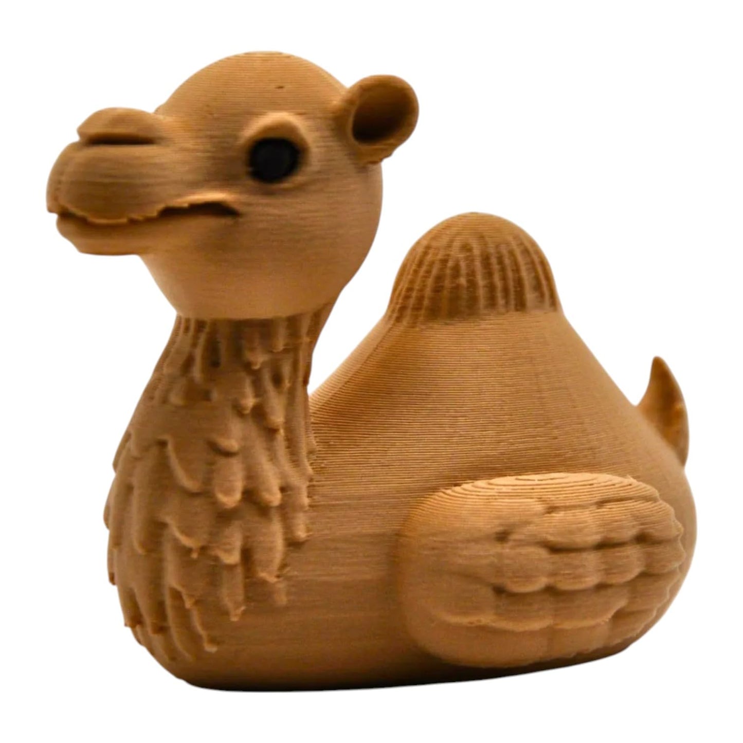 Camel Rubber Duck Figurine - Unique Dashboard Duck for Ducking & Hiding - Collectible Car Accessory - Duckie for Jeep Owners & Cruise Ship Hiding - Novelty Animal Décor – 3D Printed in Canada