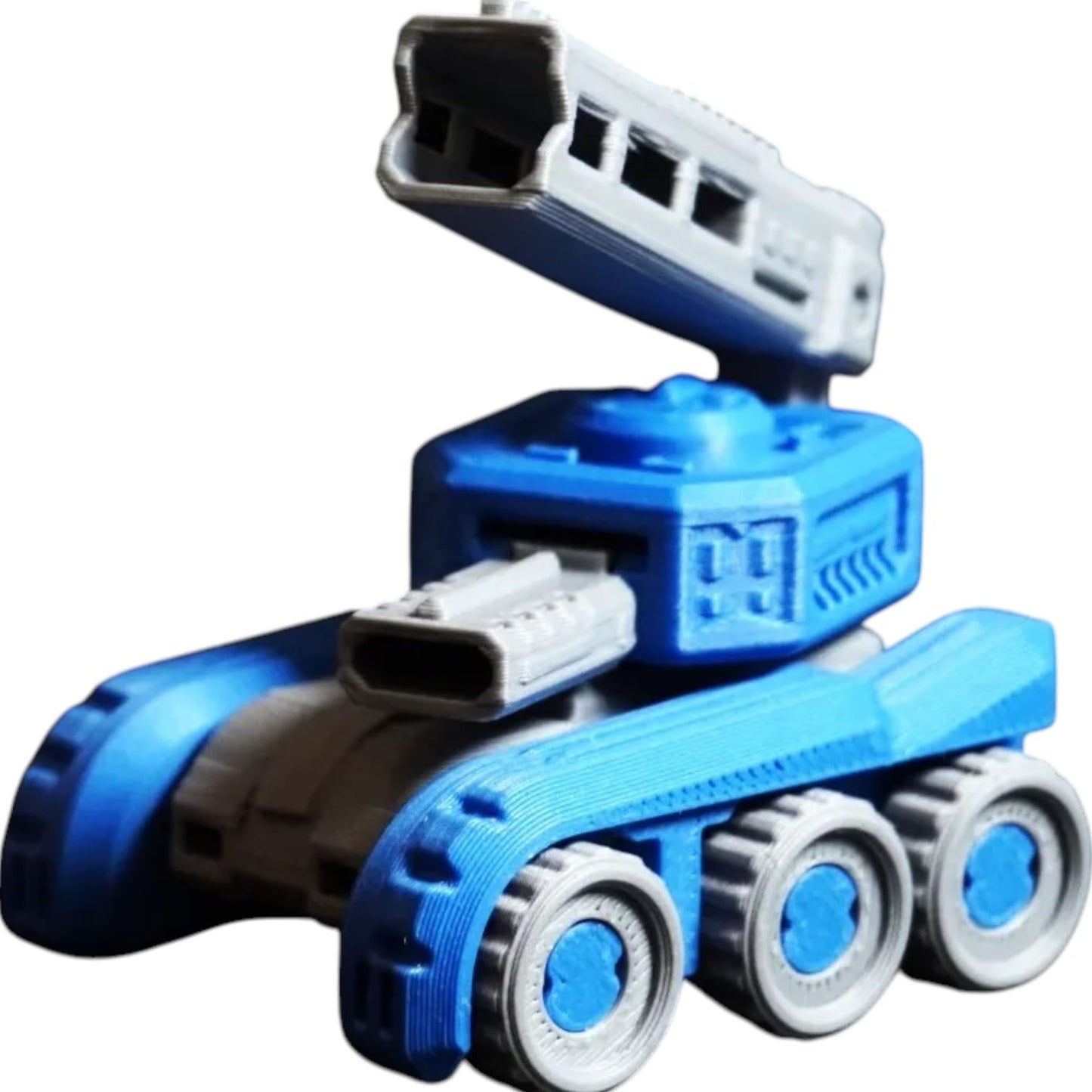 Thunder Roller – 12-Part Missile Truck Kit Licensed by KitCrafter – 3D Printed in Canada