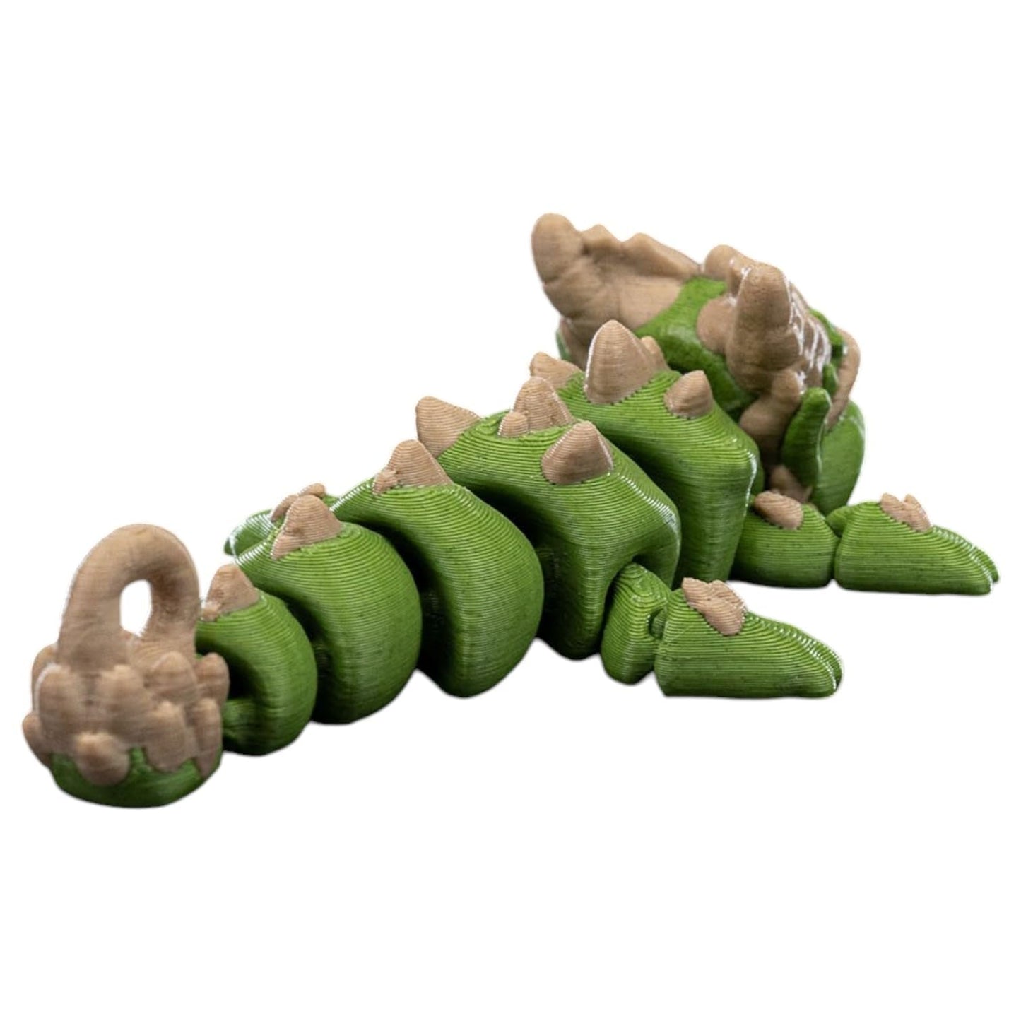 Articulated Baby Dragon Figurine – Cute Fidget Fantasy Reptile Collectible Toy for Desk or Shelf Display – Flexible Design, Great Gift for Dragon Lovers – 3D Printed in Canada