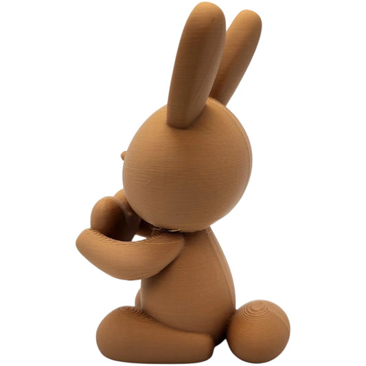 Bunny Holding Heart – Cute Minimalist Figurine for Valentine’s Day, Anniversaries & Gifts – 3D Printed in Canada