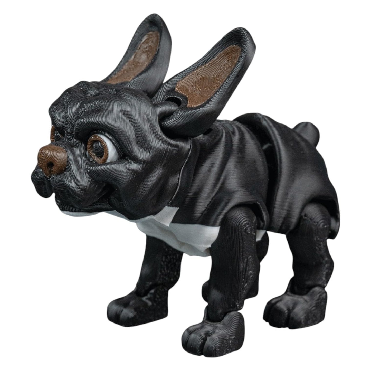 Stella The French Bulldog Figurine – Articulated Desk Fidget for Teens & Adults – Cute Dog Collectible – 3D Printed in Canada