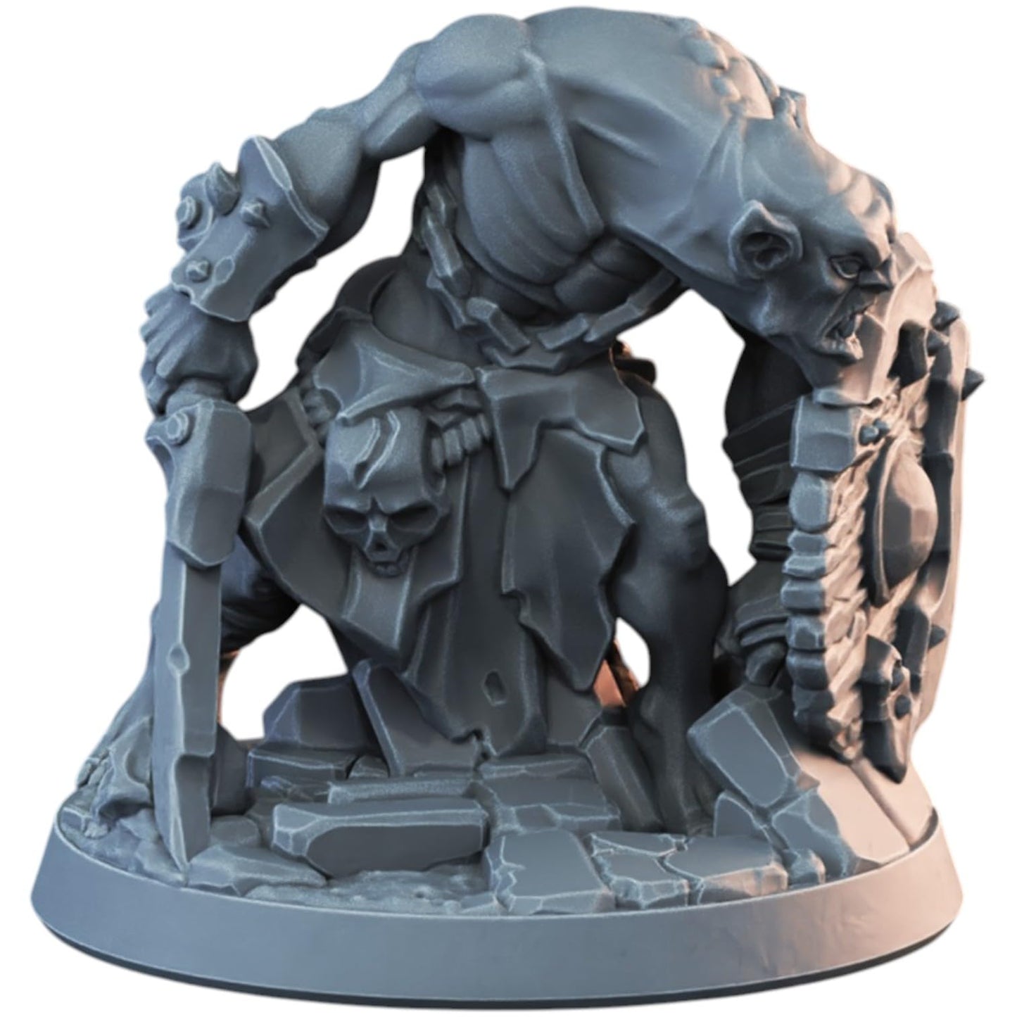 4-Pack Goblin Rogue Miniatures with Daggers for Fantasy RPGs, Skirmish Armies & Painting – 3D Printed in Canada