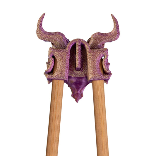 Mythic Dragon Chopstick Helper – Fantasy-Inspired Utensil Trainer – 3D Printed in Canada