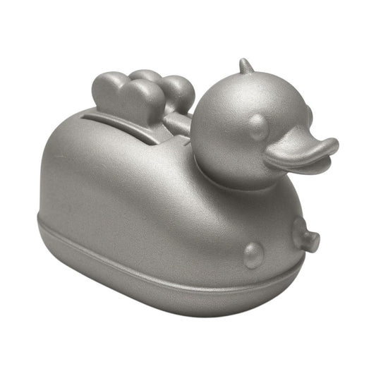 Toaster Duck Figurine – Quirky Collectible Duck Sculpture with Toast Detail – Fun Desk Toy or Shelf Decor for Teens & Adults – 3D Printed in Canada