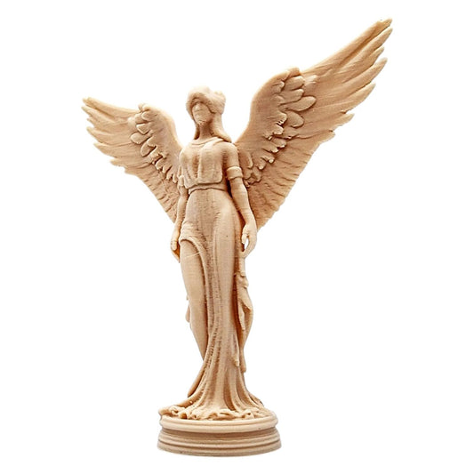 Angelic Goddess Statue with Wings – Elegant Mythical Angel Figurine for Home or Altar Display – Fantasy Decorative Sculpture – 3D Printed in Canada