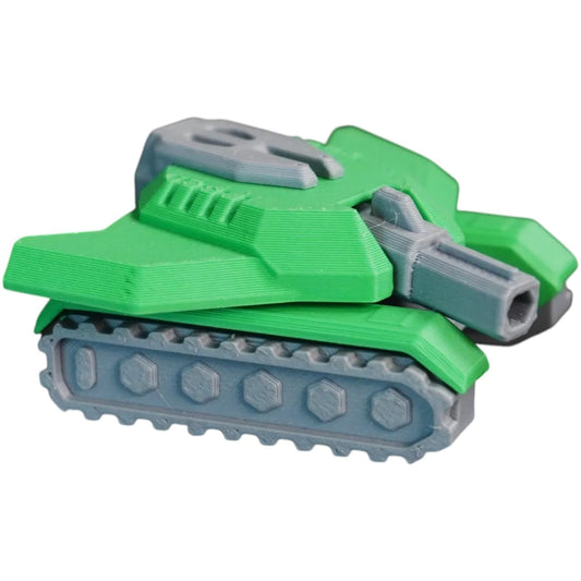 Jet Tank – DIY Futuristic Tank Model Kit for Display & Collectors, Snap-Fit Assembly with Movable Turret – 3D Printed in Canada