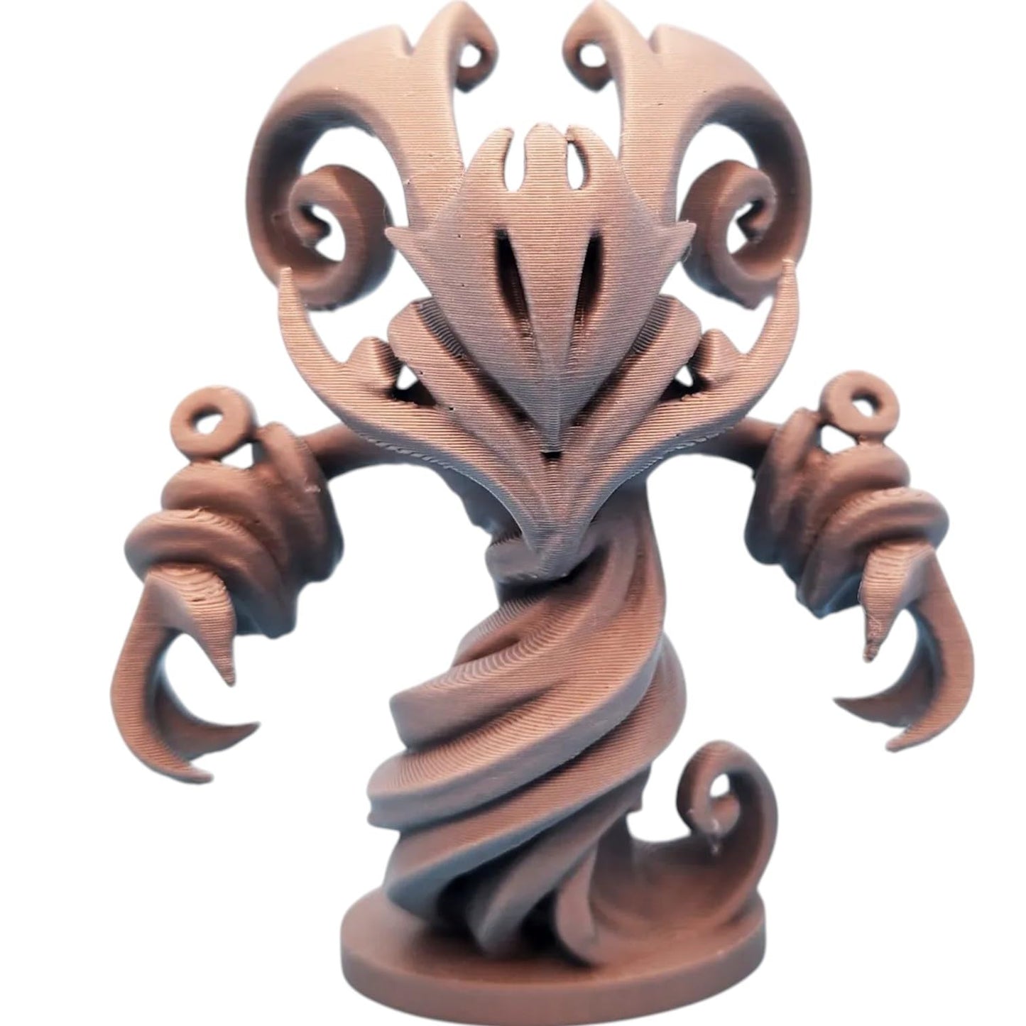 Air Elemental Miniature – Dynamic Fantasy Figure for TTRPG Campaigns – Paintable Storm Spirit Mini – 3D Printed in Canada