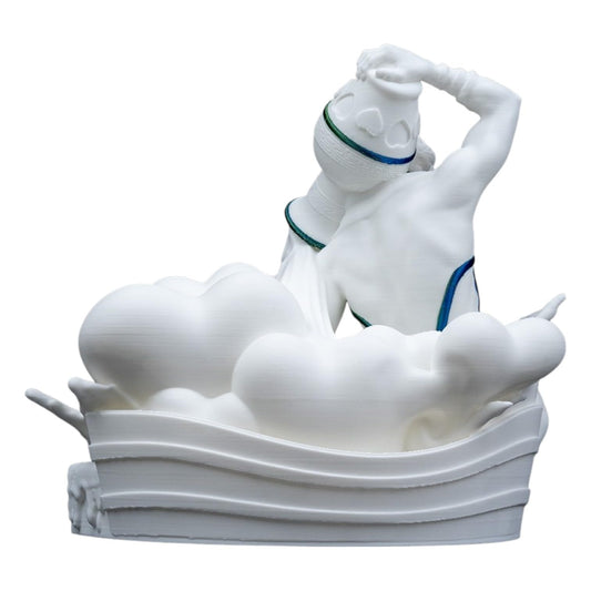 Aquarius Zodiac Sculpture – Unique Astrological Water Bearer Figurine for Home or Desk Décor – Ideal for Aquarius Gifts and Astrology Lovers – 3D Printed in Canada