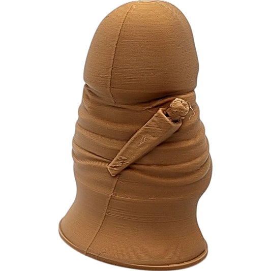 The Thief Owl Figurine – Cloaked Fantasy Owl Rogue with Dagger & Utility Belt – Owls & Dragons Collection – Paintable Miniature for Display or RPG – 3D Printed in Canada