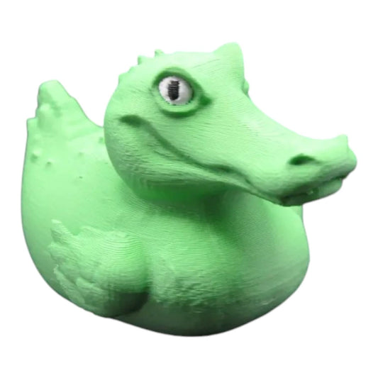 Alligator Duck Figurine – Funny Dashboard & Desk Décor – Quirky Collectible – 3D Printed in Canada