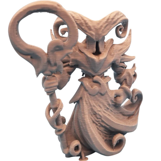 Elemental Lord Miniature – Powerful Fantasy Boss Mini for DND, Pathfinder & TTRPG Campaigns – Arcane Element Ruler – 3D Printed in Canada