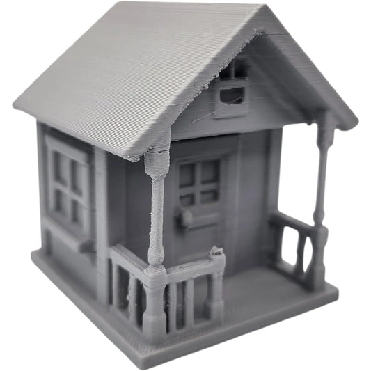 Cottage House Miniature – Rustic Fantasy Home Terrain for Tabletop RPGs, Dioramas & Village Displays – 3D Printed in Canada
